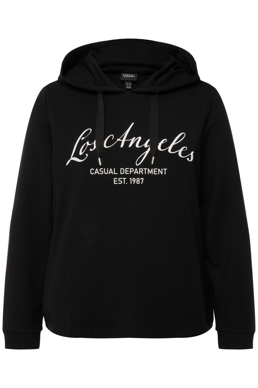 

Толстовка с капюшоном Ulla Popken Sweatshirt, черный