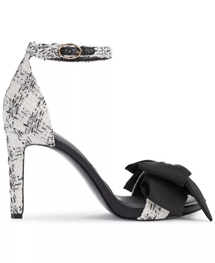 Женские босоножки Kenz Bow Ankle Strap Dress Sandals KARL LAGERFELD PARIS, мультиколор — фото 2