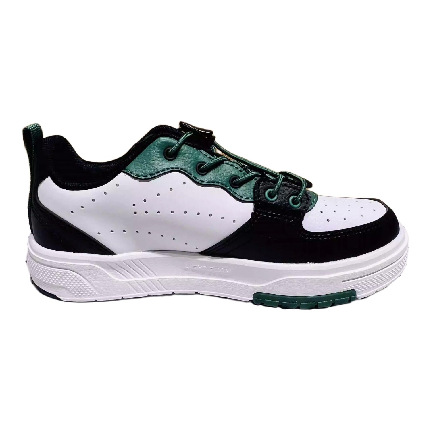 Детские кроссовки для скейтбординга GS Low-top белые/зеленые Lining Young, зеленый — фото 3