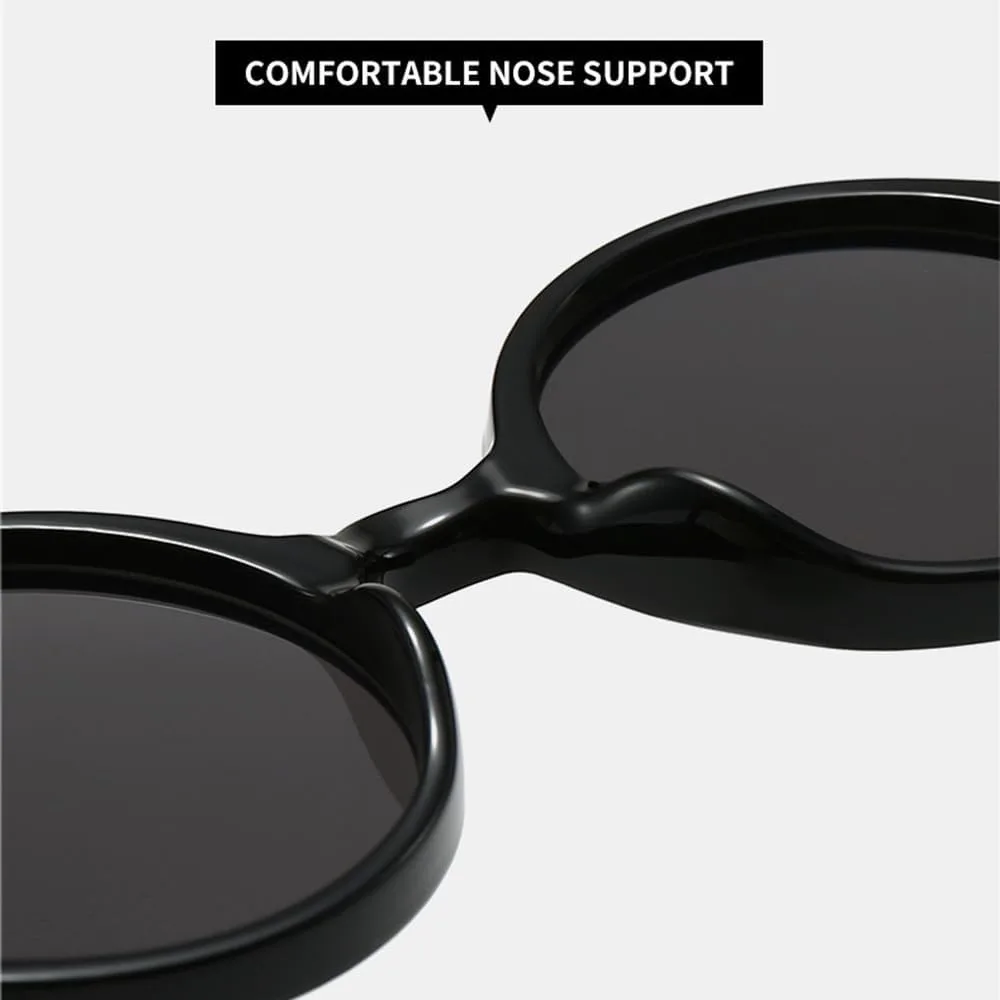 

Ретро круглые солнцезащитные очки для женщин, модные градиентные очки с защитой от УФ-излучения UV400, модные панк-солнцезащитные очки для мужчин WNCKSQ, Brown Tea