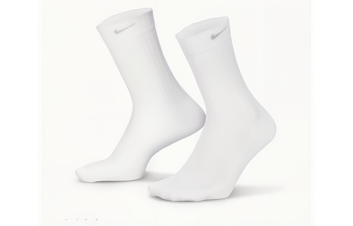 

Женские носки Nike до середины икры, цвет 2 Pack (White)