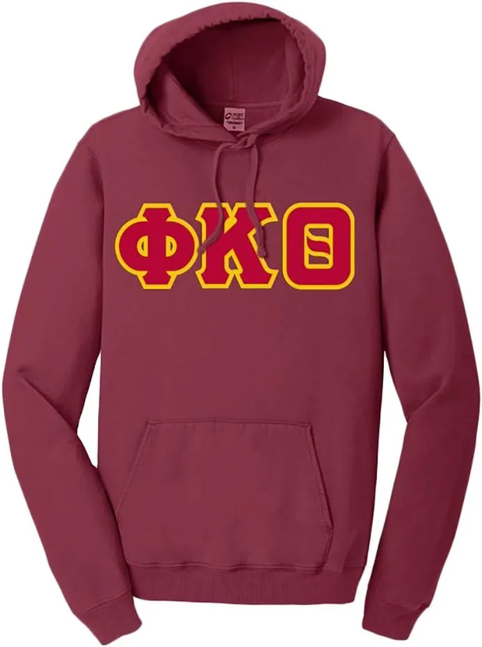 

Толстовка с капюшоном Pigment-Dyed с принтом Phi Kappa Theta Greekgear