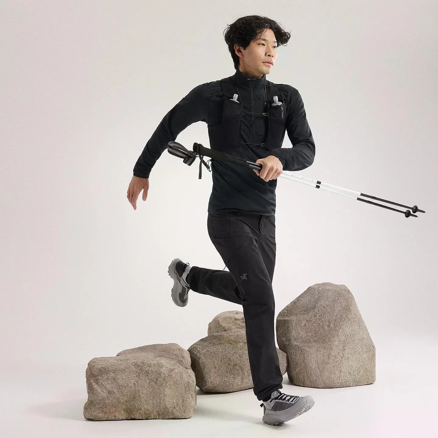 Флисовая куртка Delta Velvet Feel Arcteryx зеленая — фото 4