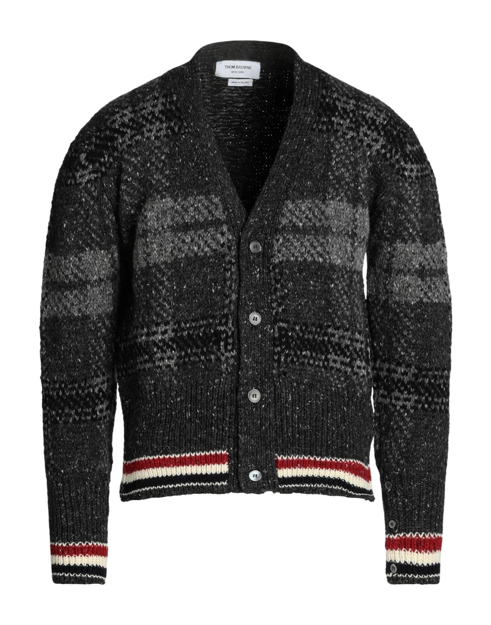 

Кардиган Thom Browne, серо-голубой