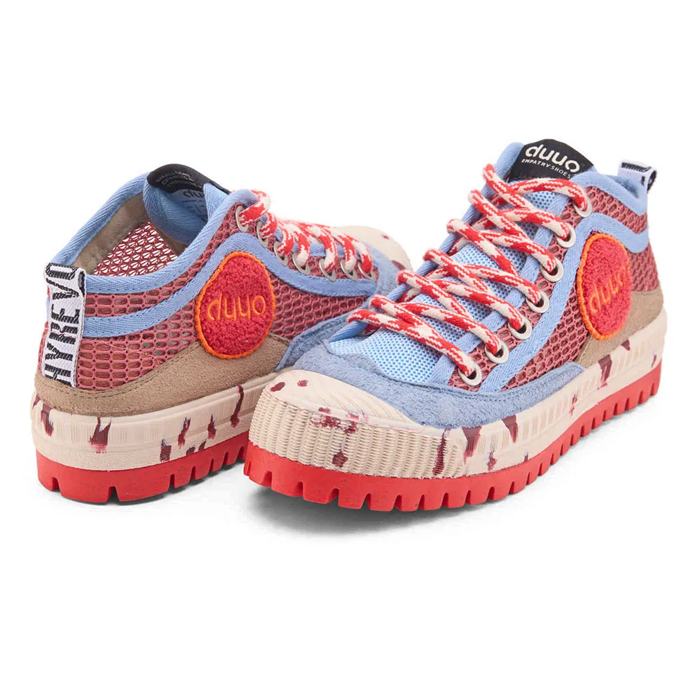 Кроссовки Duuo Shoes Col Cover Folck Plus 98, красный — фото 2
