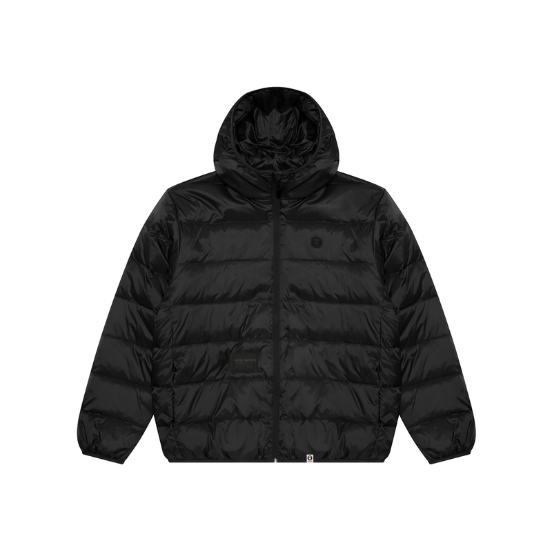 

Aape Куртка утепленная с капюшоном A Bathing APE® Mooonface Logo, Black BKX