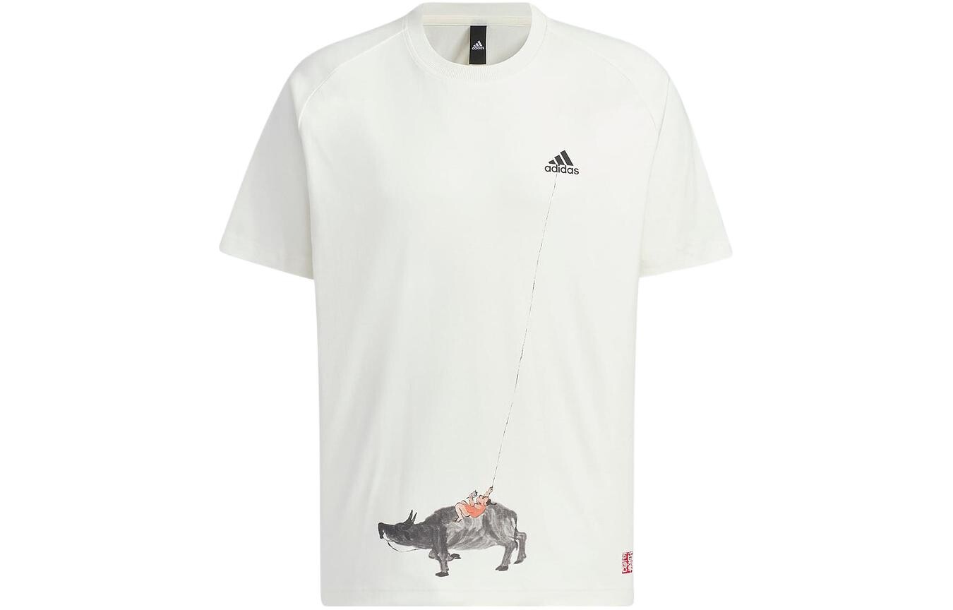 

Футболка мужская белая Adidas, белый