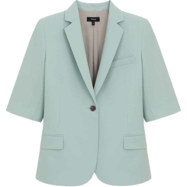

THEORY Женский деловой костюм бирюзового цвета, Turquoise