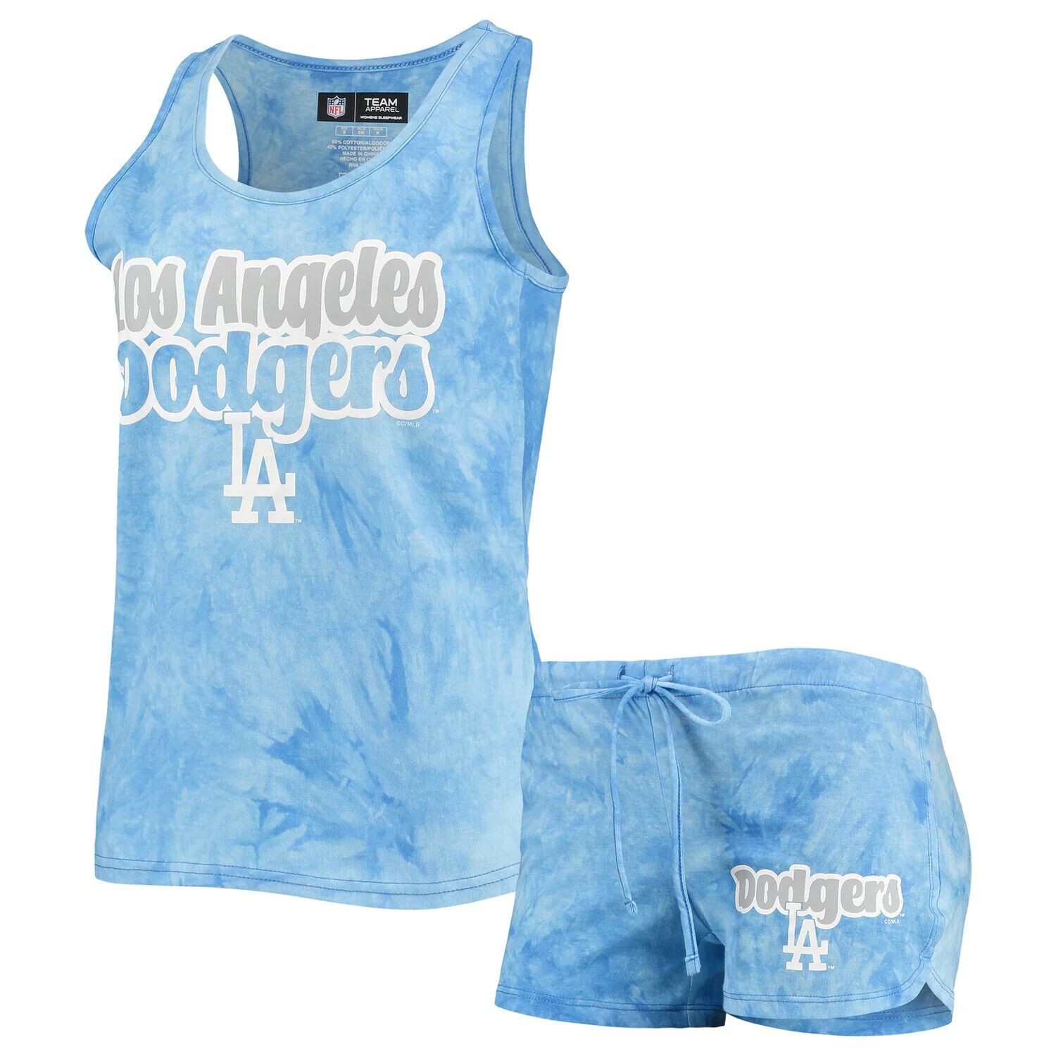 

Женский комплект из майки и шорт Concepts Sport Royal Los Angeles Dodgers Billboard Racerback