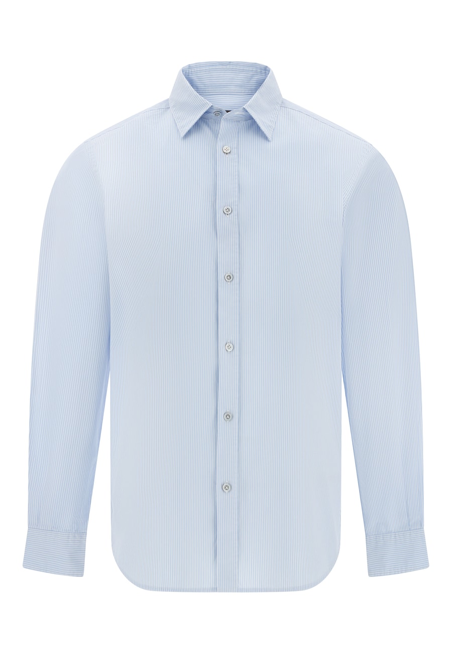 

Рубашка на пуговицах классического кроя Boggi Milano B Sustainable, светло-голубой