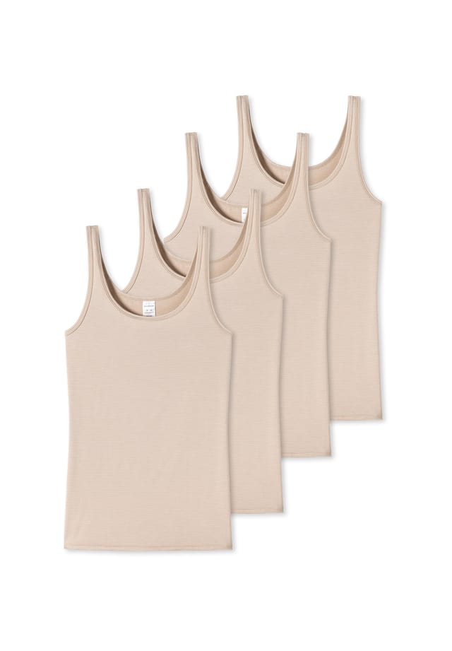 

Топ спагетти из модала Essentials Schiesser, желтый