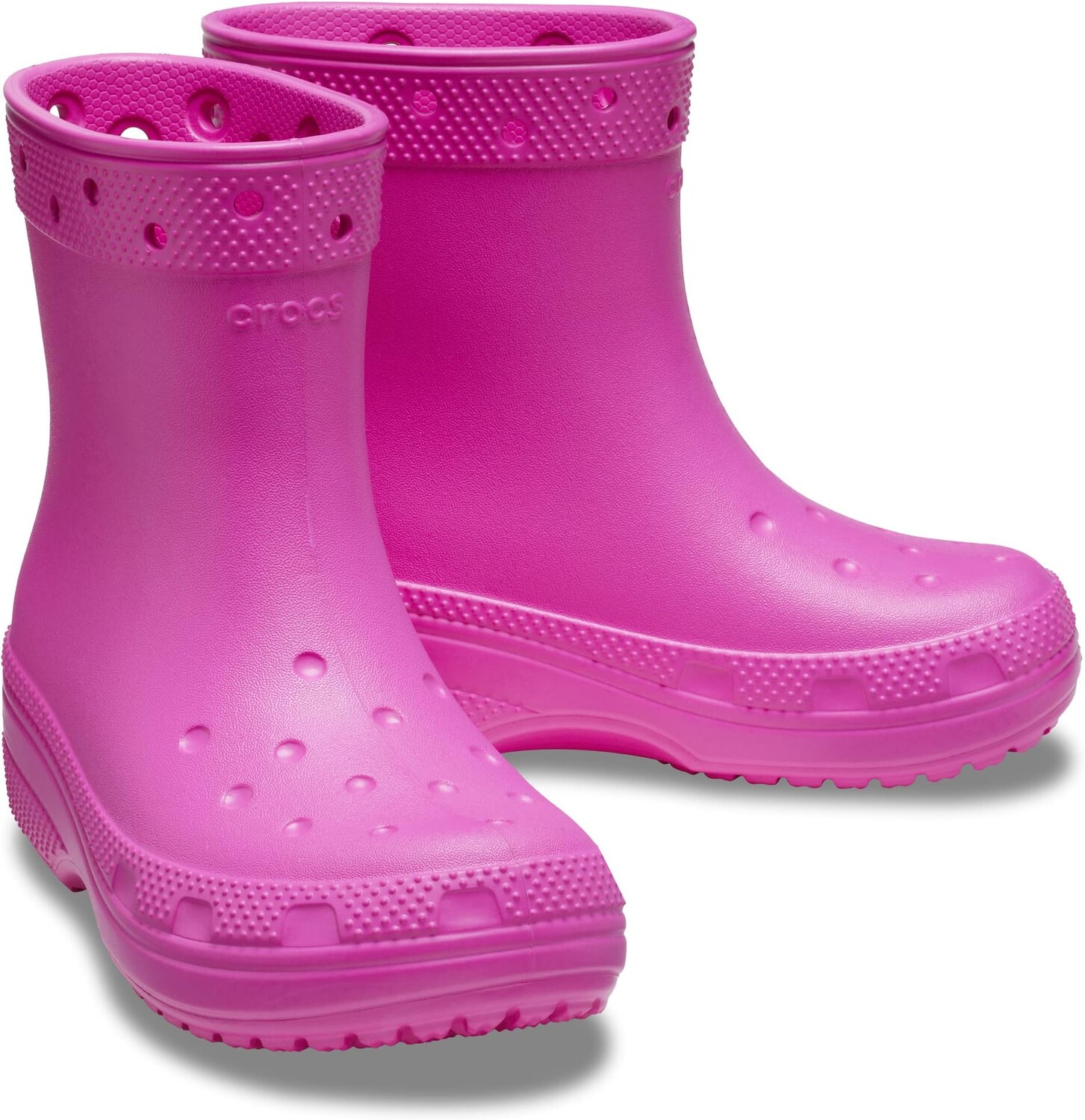 

Ботинки Crocs Classic Rain Boot, цвет Juice