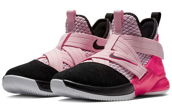 Кроссовки леброн солдат 12 Nike, черный — фото 3