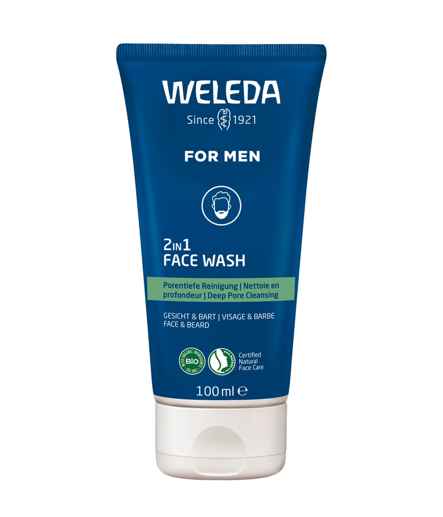 

Очищающий гель Weleda FOR MEN 2in1 Face Wash, 100 ml