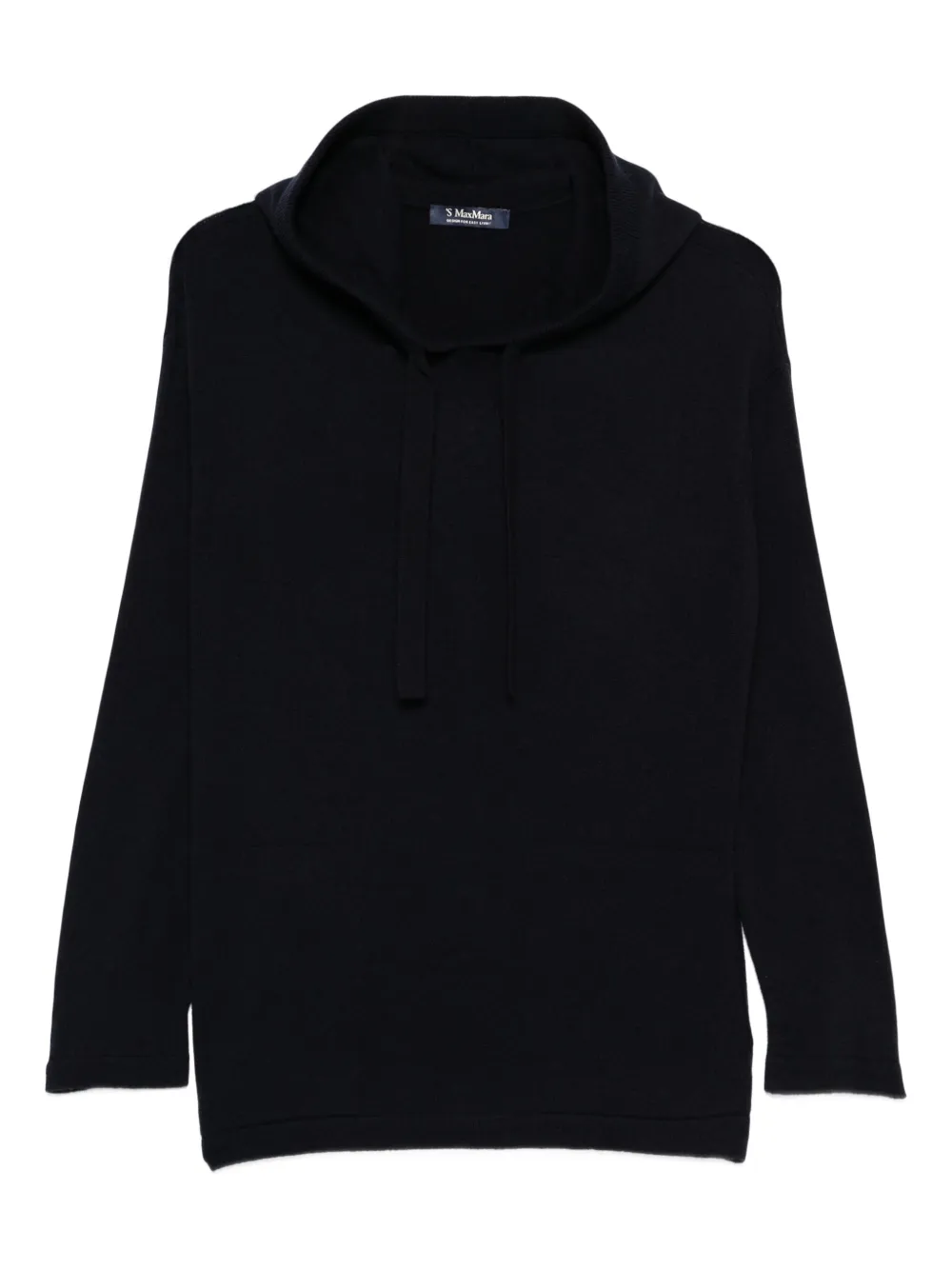 

Шерстяное худи 'S Max Mara, синий