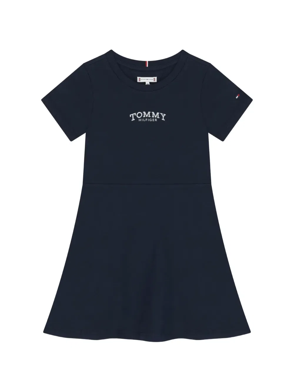 Платье с коротким рукавом Tommy Hilfiger Junior, синий