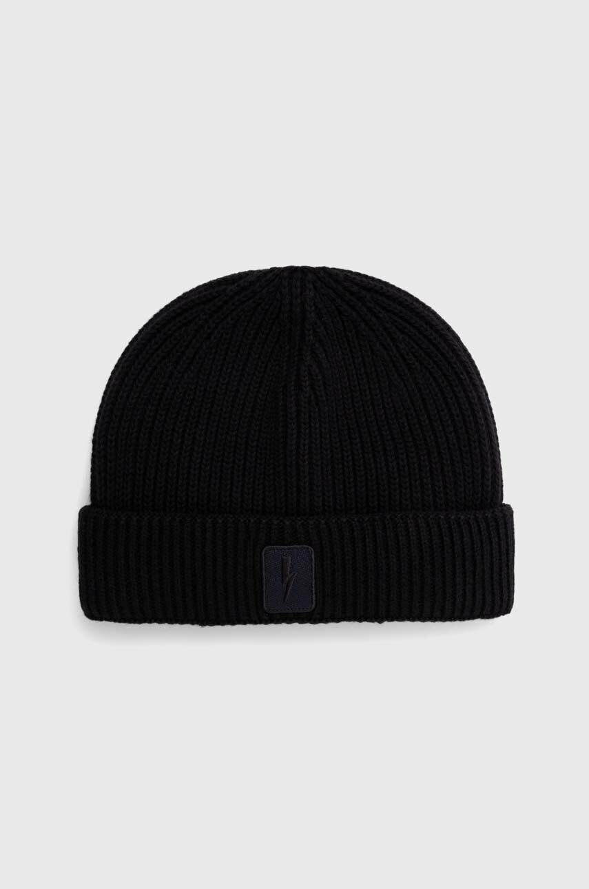 

Шапка из смесовой шерсти Neil Barett FISHERMAN BEANIE Neil Barrett, черный