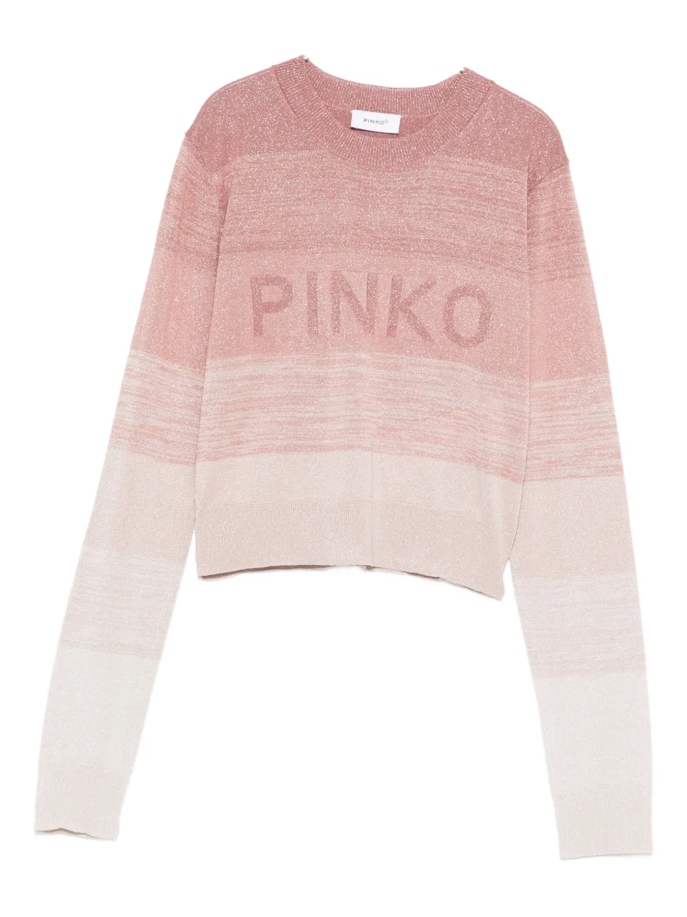 

Джемпер с люрексом Pinko Kids, розовый