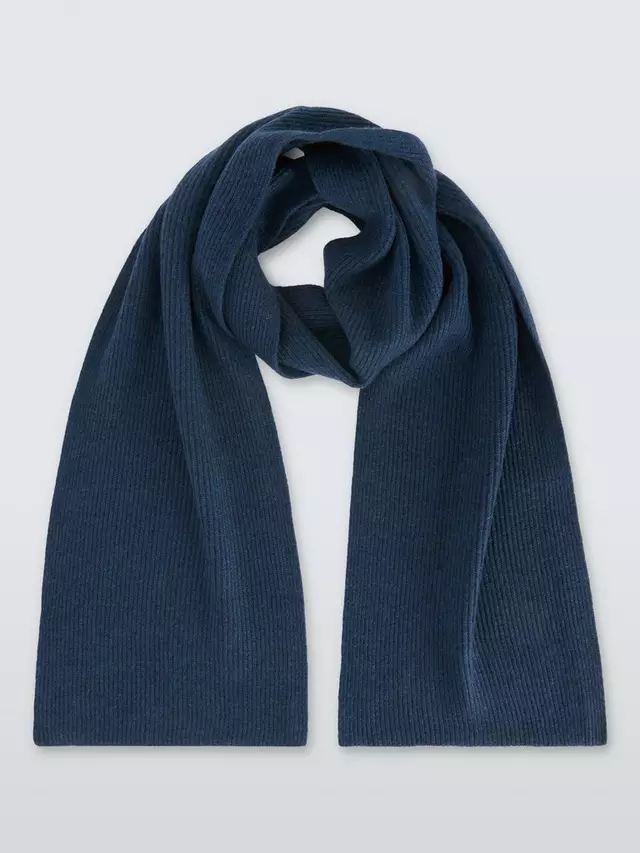 

Шарф John Lewis Cashmere, цвет orion/blue