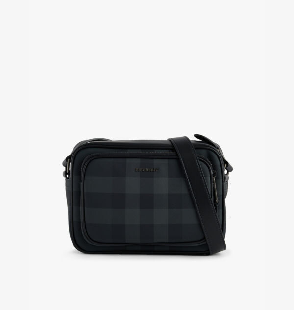 

Сумка через плечо из ткани с покрытием Paddy Check Burberry, черный