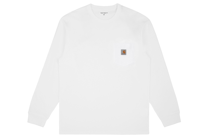 

Carhartt WIP Футболка мужская белая, Белый, Carhartt WIP Футболка мужская белая