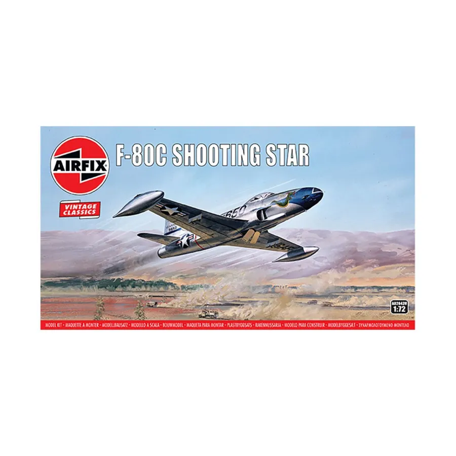 

F-80C Падающая звезда, Vintage Classics (1:72) (Airfix)