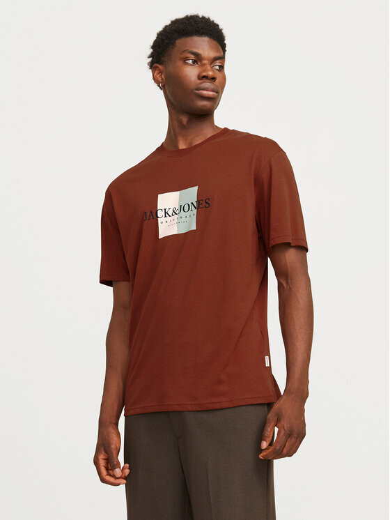 

Футболка стандартного кроя Jack&Jones, коричневый