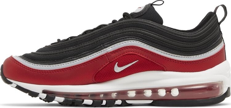 Кроссовки Air Max 97 SE GS 'Black Varsity Red', черный — фото 3