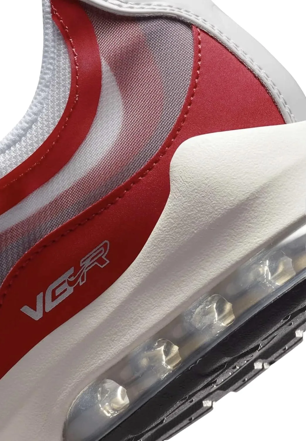 Мужские беговые кроссовки Nike Air Max Vg-r, белый/красный — фото 2