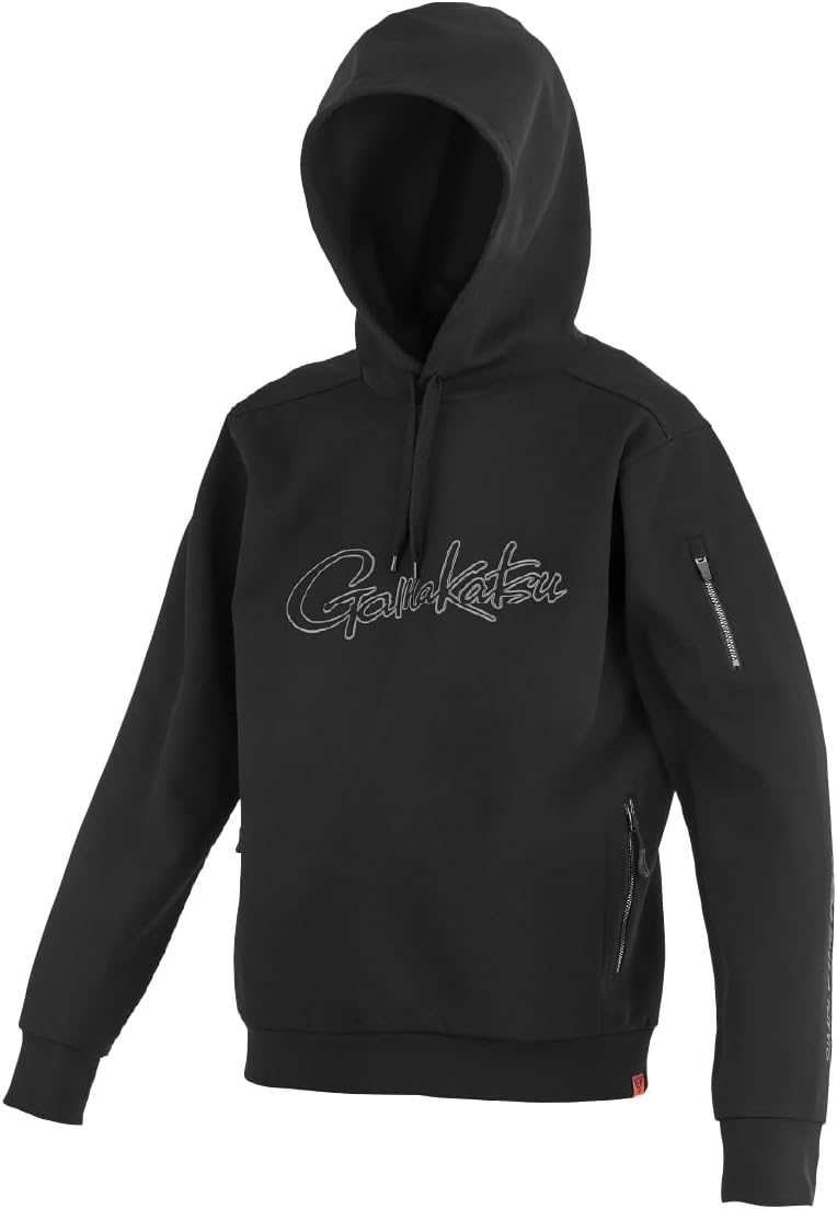 

Толстовка Gamakatsu с капюшоном, унисекс, для взрослых, черный
