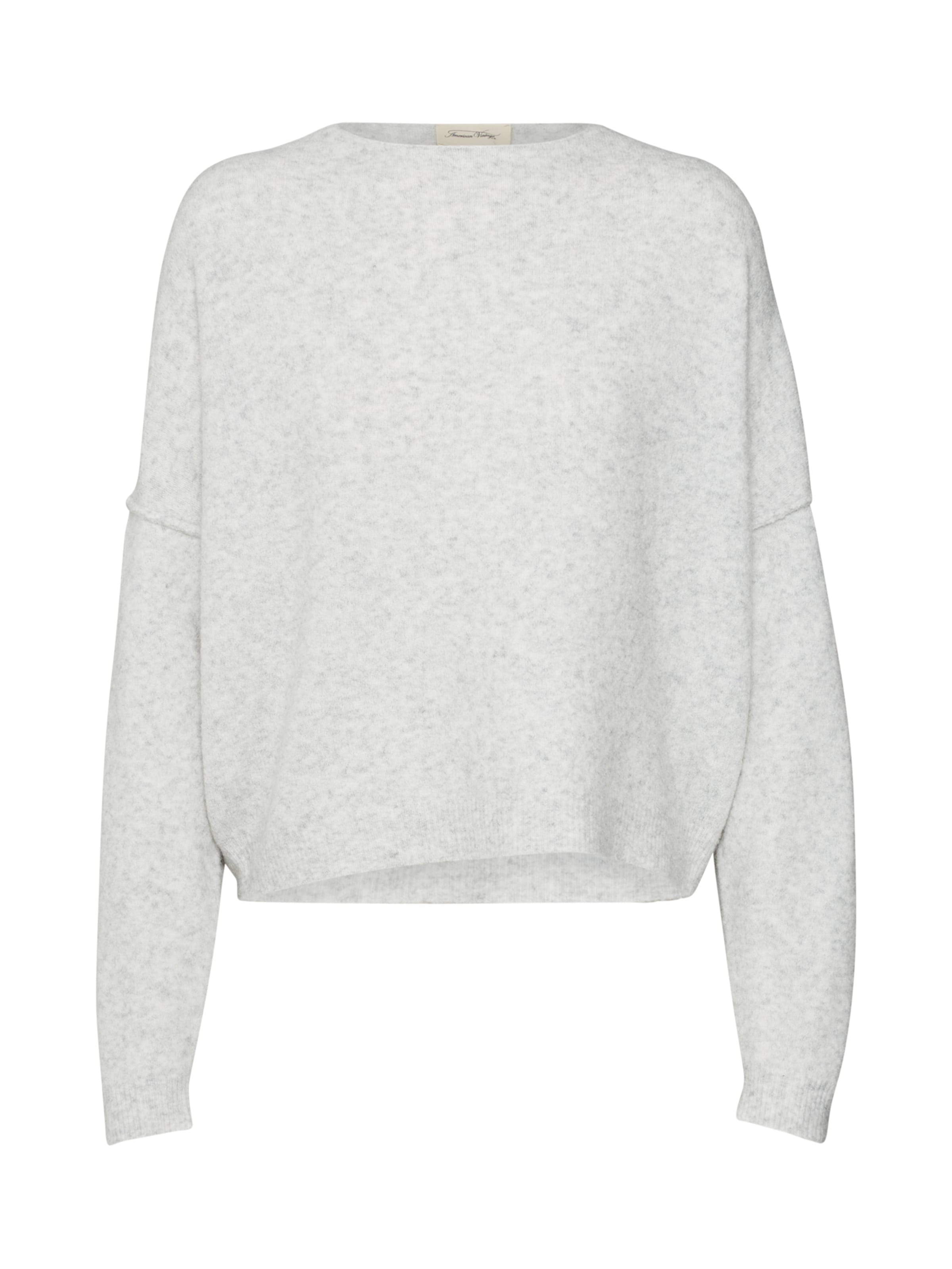 

AMERICAN VINTAGE Свитер 'Damsville' в светло-сером цвете