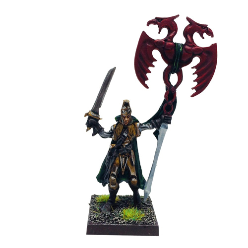 

Фигурка Kings Of War Elf Army Standard Bearer Mantic Games