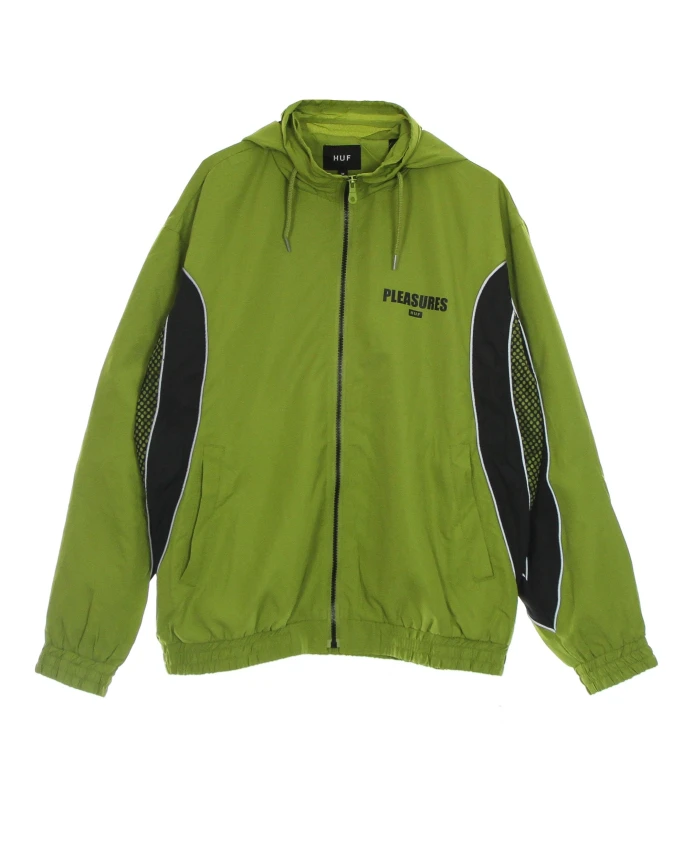 

Зеленая спортивная куртка со светоотражающими элементами Huf, зеленый