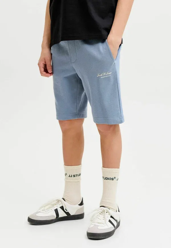 Спортивные штаны для детей Regular fit Jack & Jones Junior, голубой мираж — фото 2