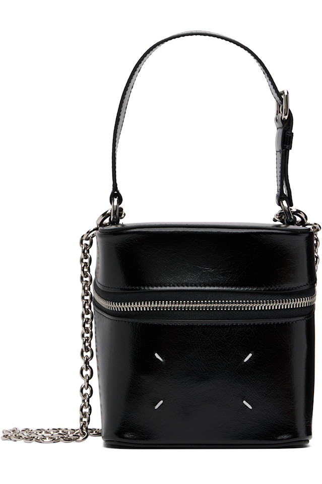 

Большой кубический мешок Maison Margiela, черный