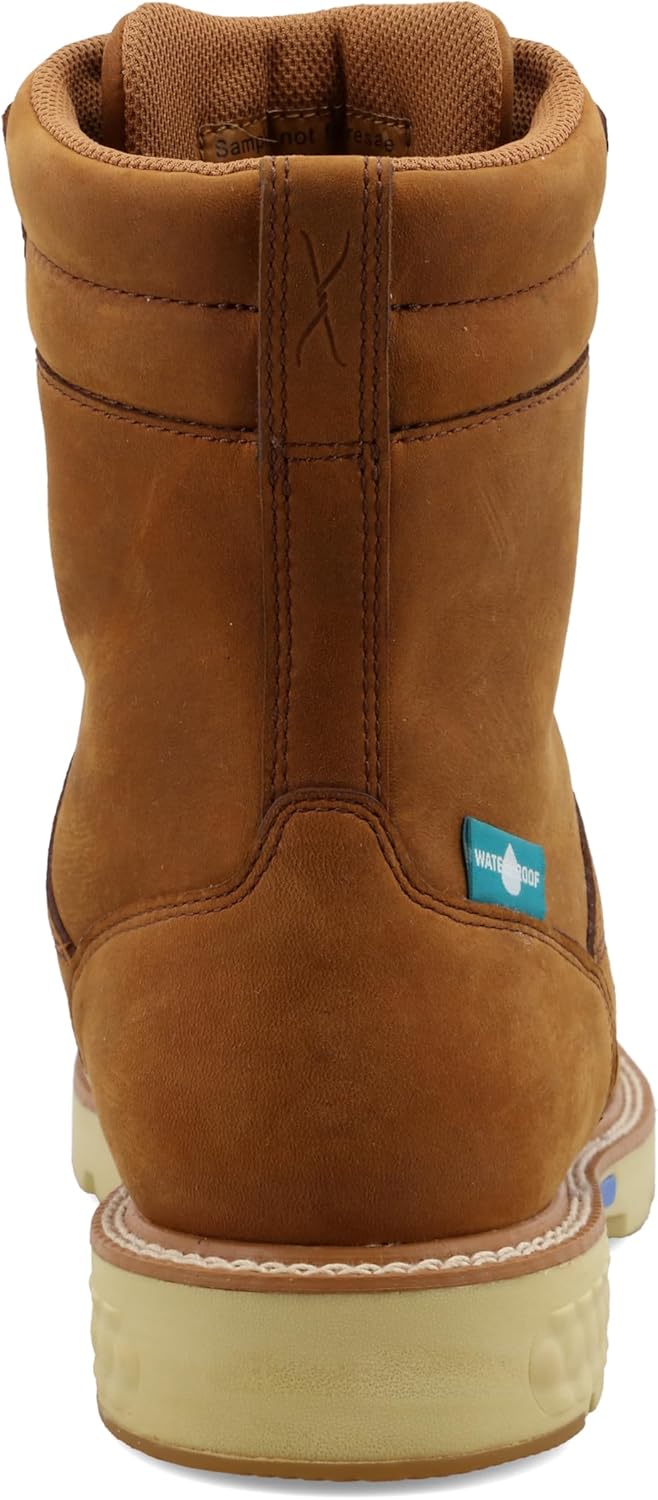 Ботинки Twisted X Men's Mxcnw03 Industrial, Distressed Saddle & Distressed Saddle — фото 3