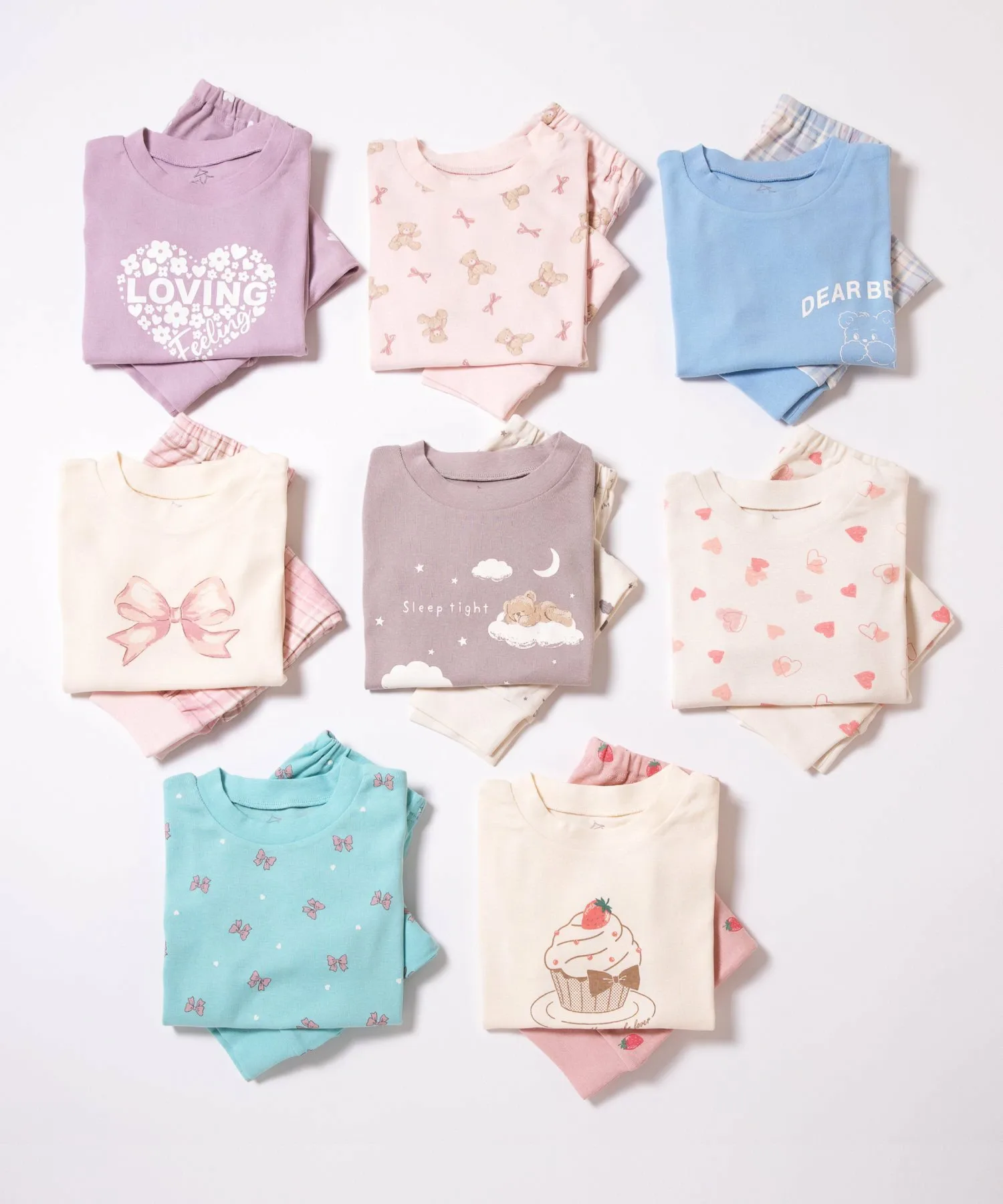Домашняя одежда для девочек Ever Closet, Lavender Heart — фото 3