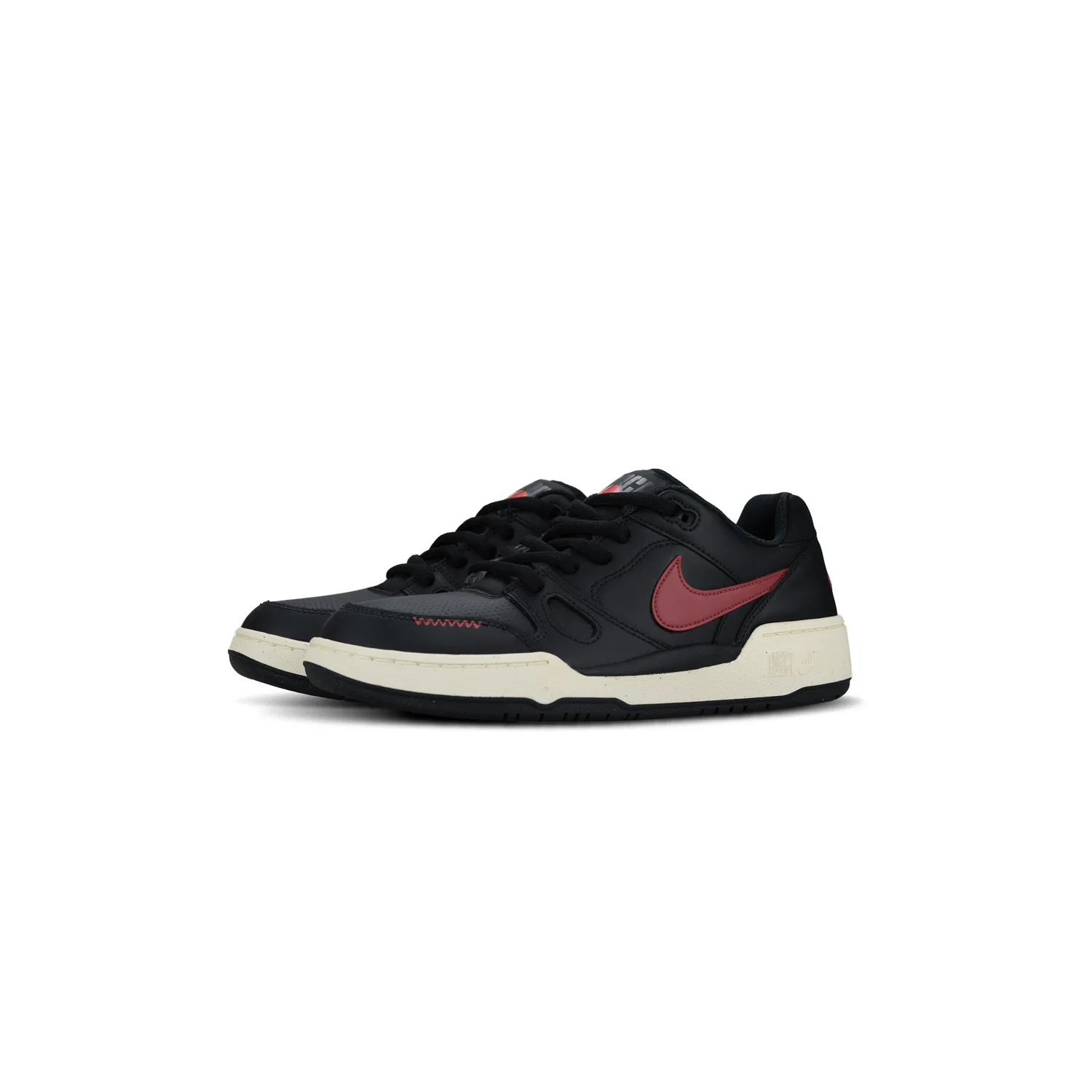 Кроссовки Nike Full Force Low Black Red — фото 4