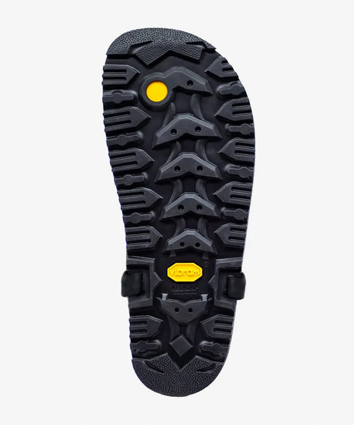 Мужские/женские сандалии LUNA SANDALS RETRO OSO FLACO чёрные — фото 3