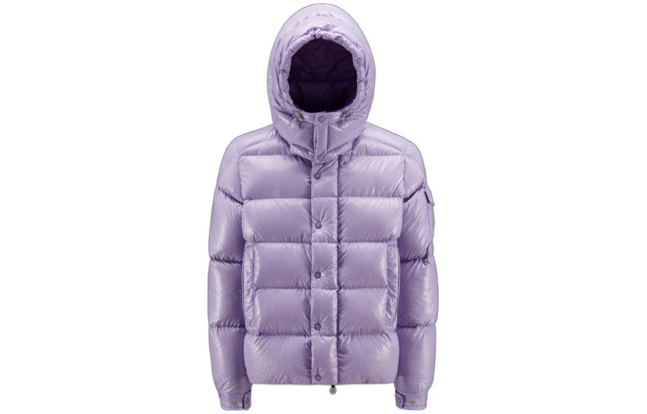 

Пуховик мужской лавандовый Moncler, цвет Lavender