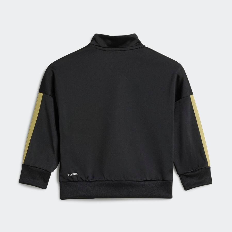 ADIDAS Детский спортивный костюм - черный/золотой — фото 3