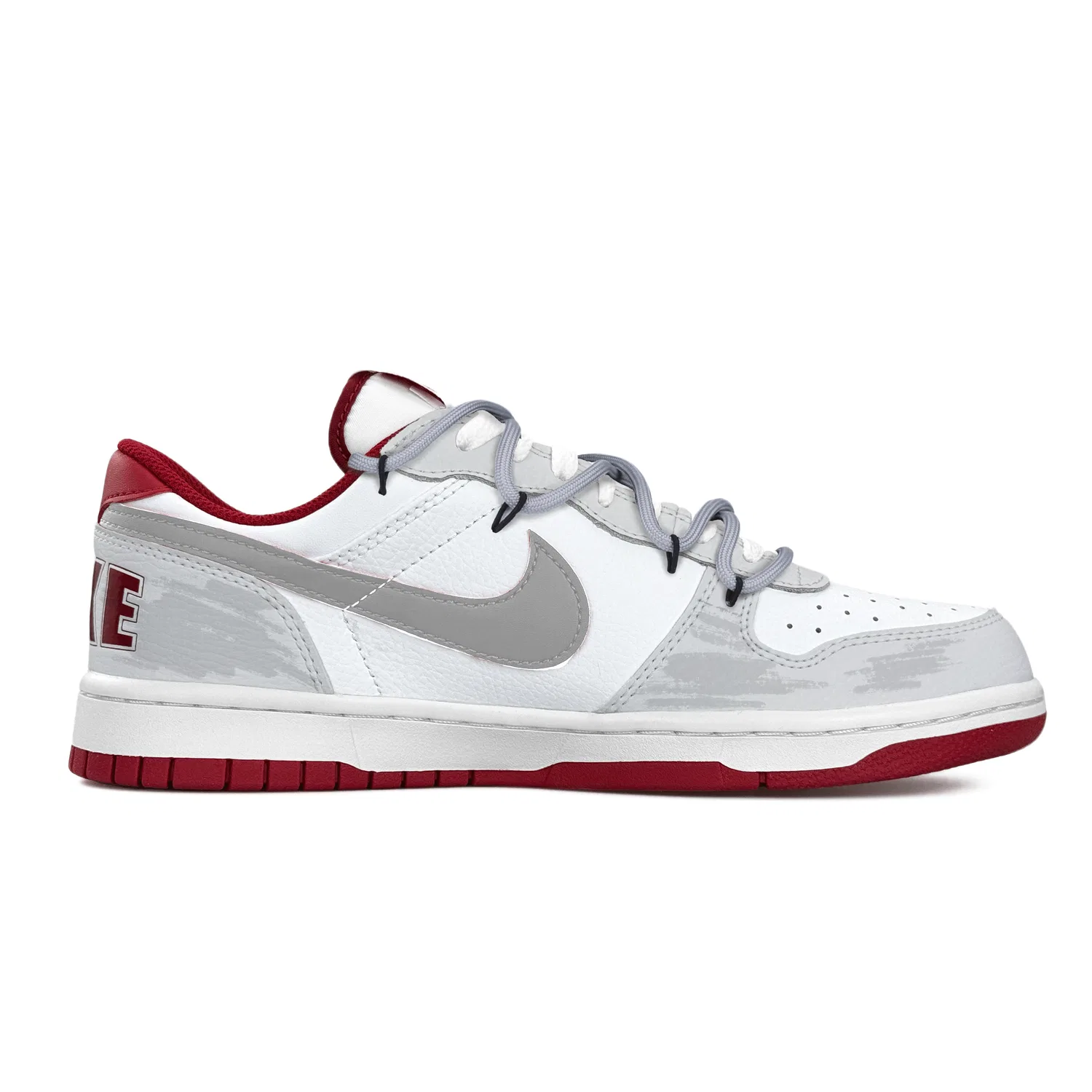 Кроссовки скейтбордические Nike Big Light Gray — фото 4