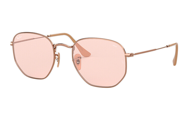 

Мужские солнцезащитные очки RayBan, Розовый размер 51