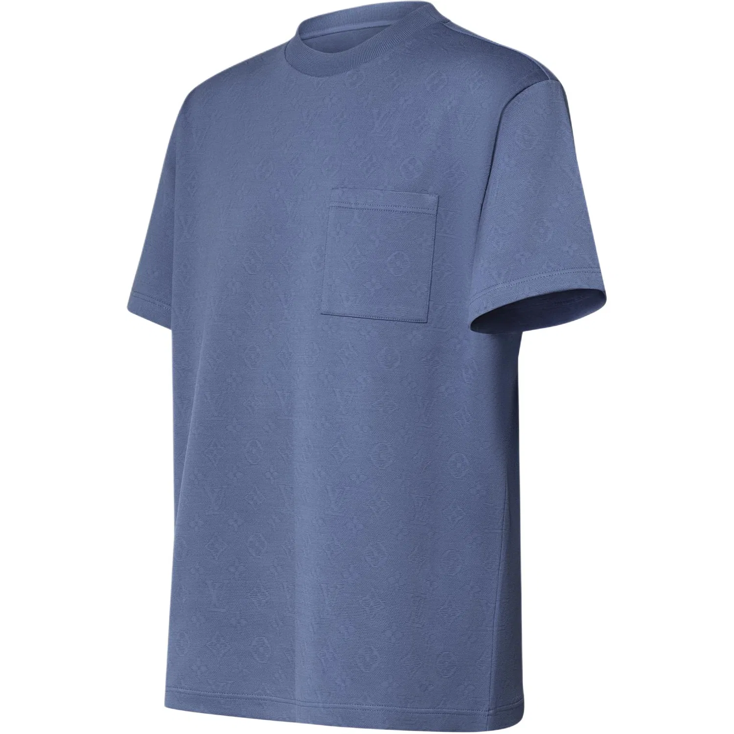 Футболка Monogram Crew Neck LOUIS VUITTON Marine Blue — фото 3