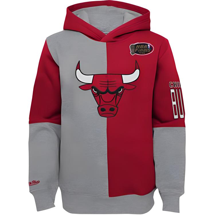 Mitchell Ness Mitchell & Ness x NBA Свитшот Chicago Bulls Красный Подростковый