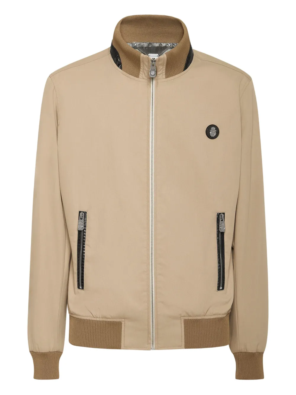 

Куртка с нашивкой-логотипом Billionaire, бежевый