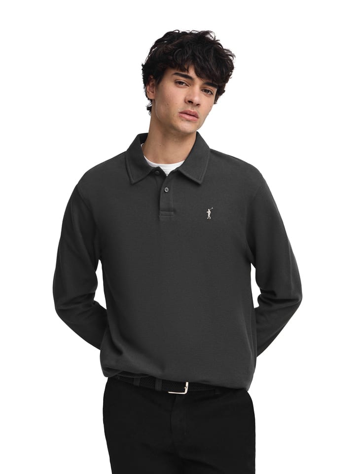 

Polo Club Рубашка поло антрацитового цвета, Черный, Polo Club Рубашка поло антрацитового цвета