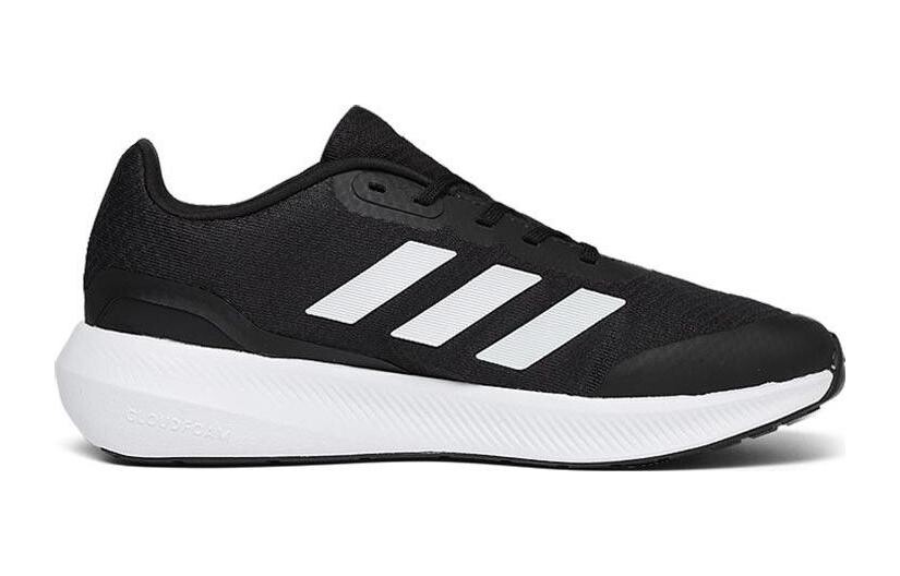 Кроссовки adidas Falcon 3 Core Black Cloud White GS — фото 2
