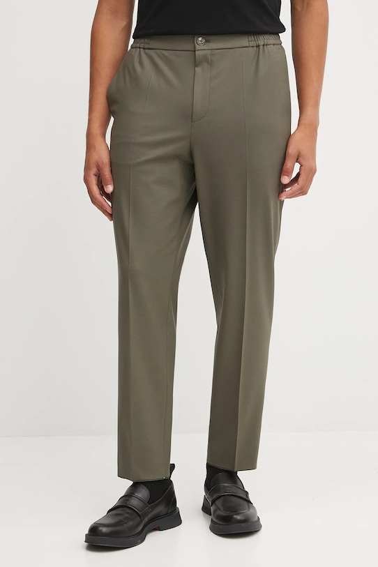 

Шерстяные брюки gos233f1x HUGO, зеленый