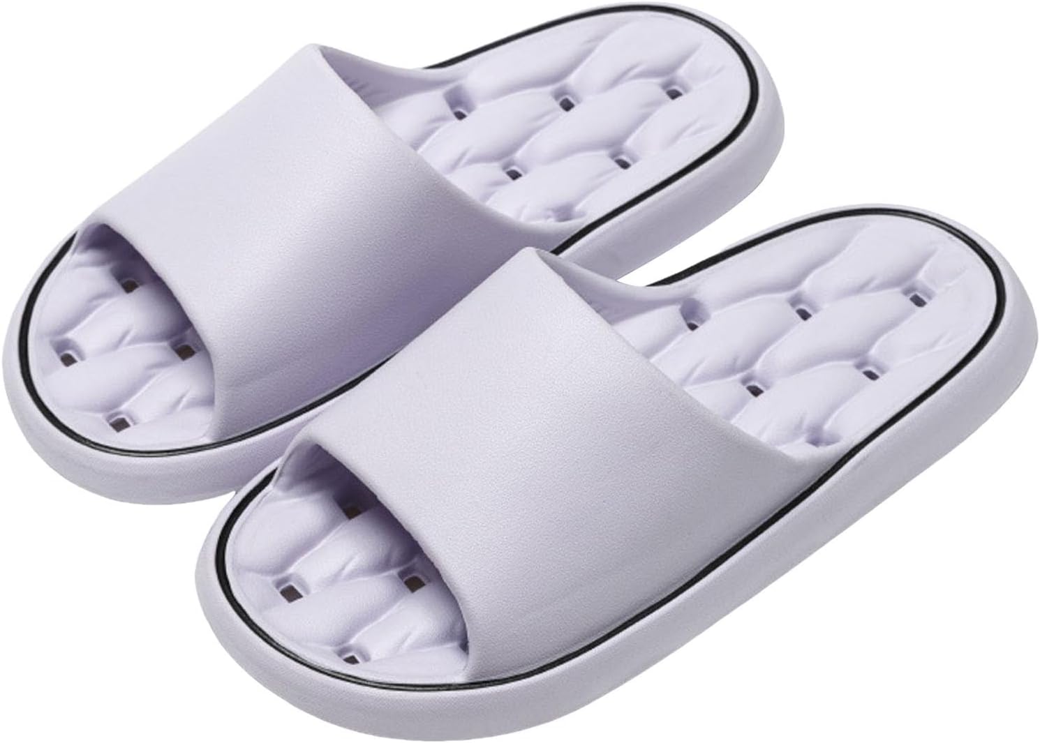 

Тапочки Cloud для женщин и мужчин, нескользящие, легкие, с мягкой подошвой, быстросохнущие, домашние тапочки Generic, фиолетовый